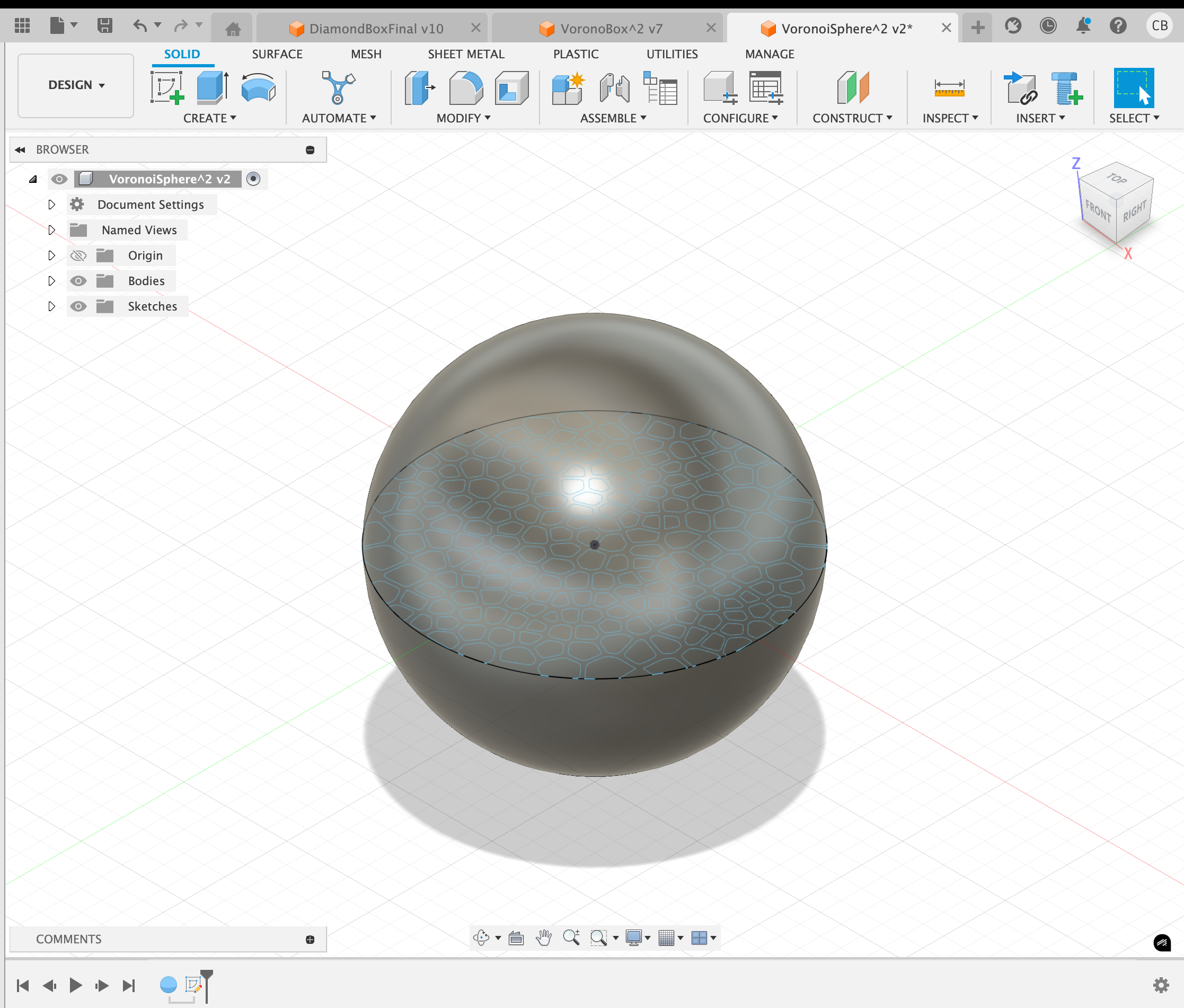 Voronosphere Design
